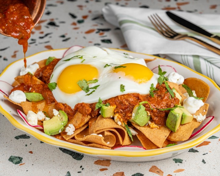 Barbacoa Chilaquiles*