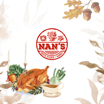 Nan's Stow Holiday Menu 