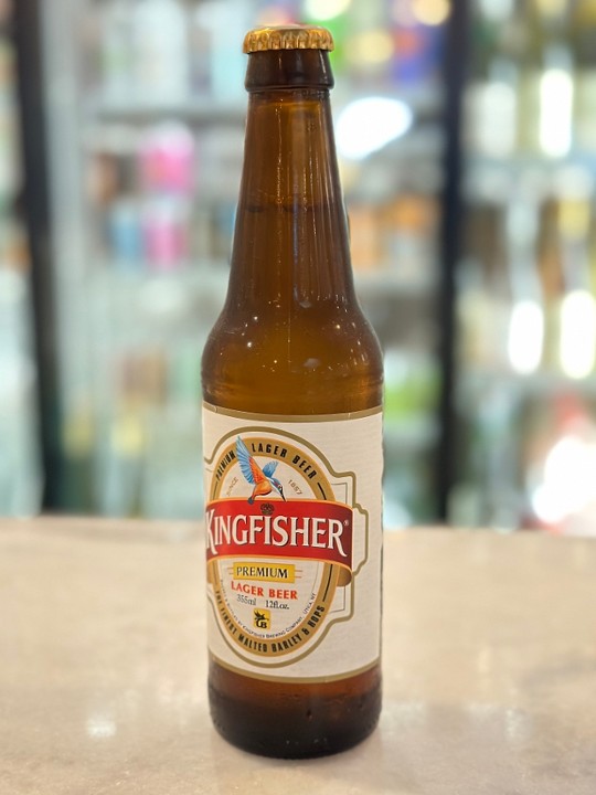 Kingfisher Lager Beer 12oz