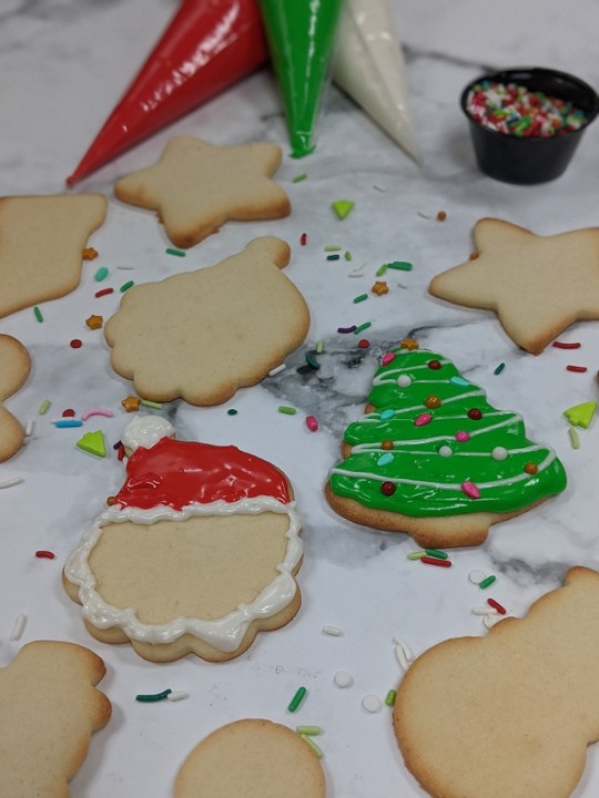 Christmas Cookie Decorating Kits (18 cookies)