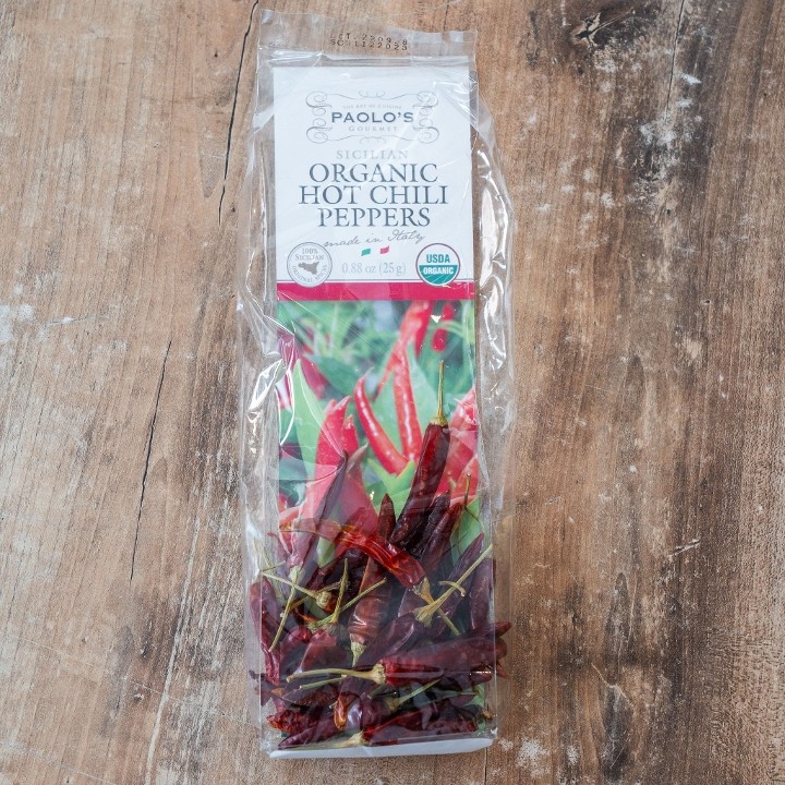 Sicilian Organic Hot Chili Peppers