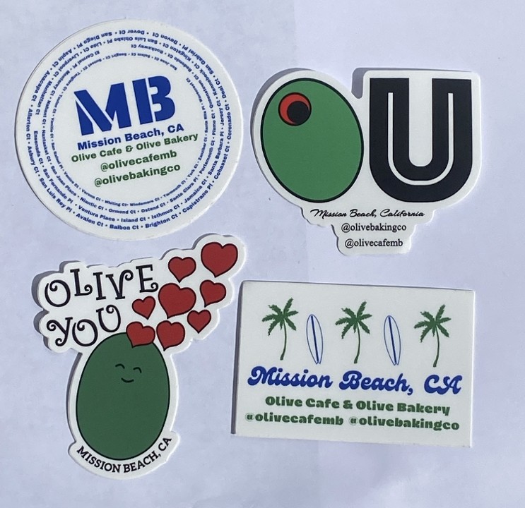 Olive Stickers