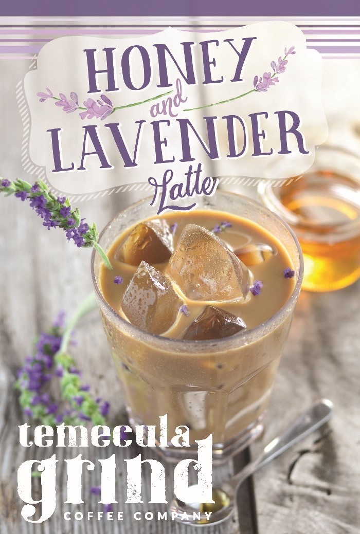 Iced Honey Lavender Latte