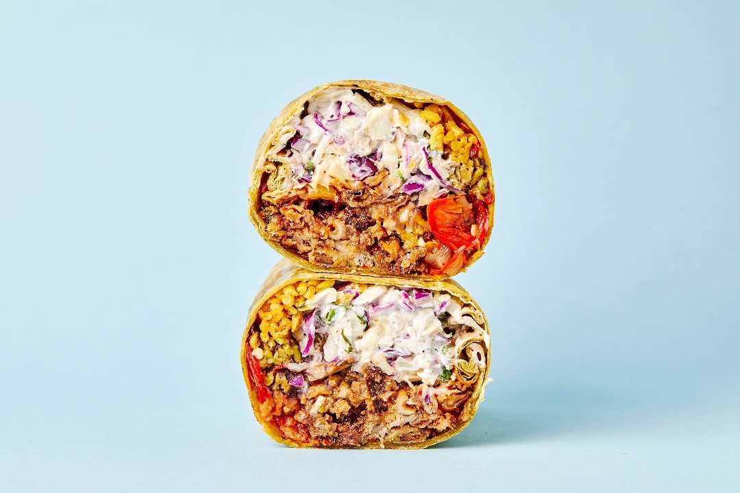 Vegan KBBQ Burrito