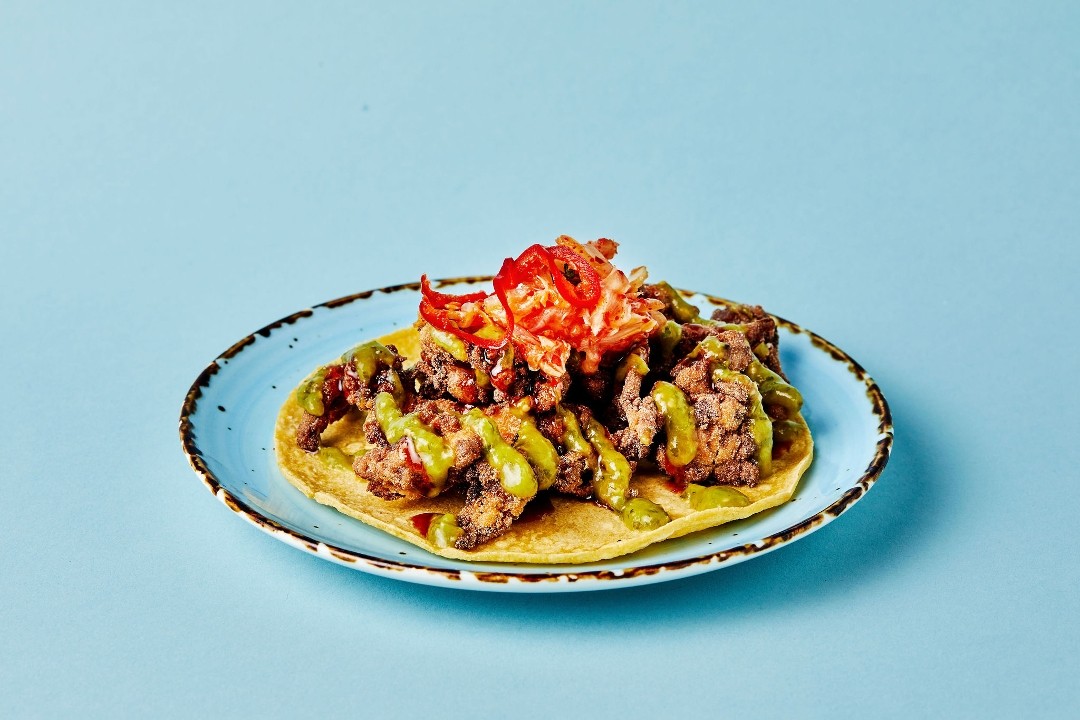 Vegan Korean BBQ Taco