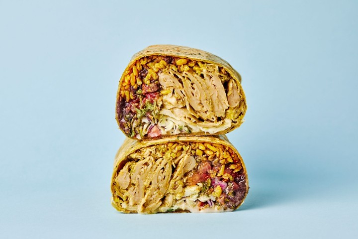 Vegan Grilled Chicken Burrito