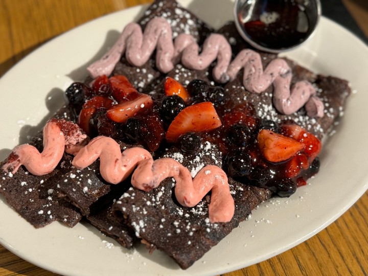 Chocolate-Berry Crepes