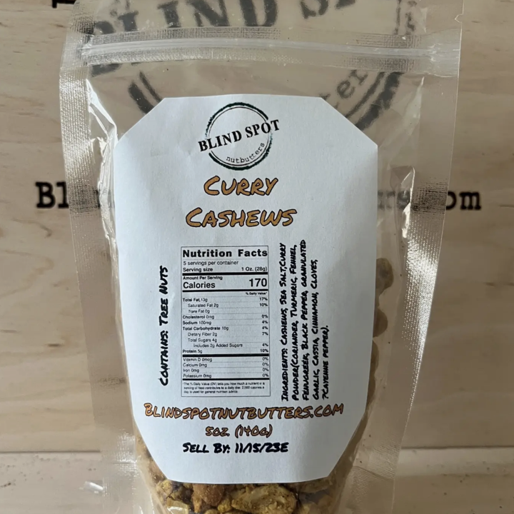 Blindspot Curry Cashews