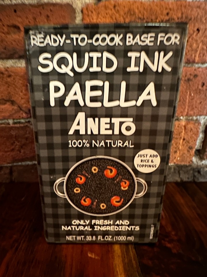 Aneto Squid Ink Paella Base