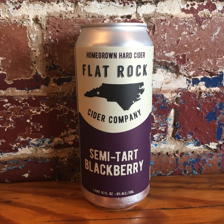 Flat Rock Cider Company Blackberry
