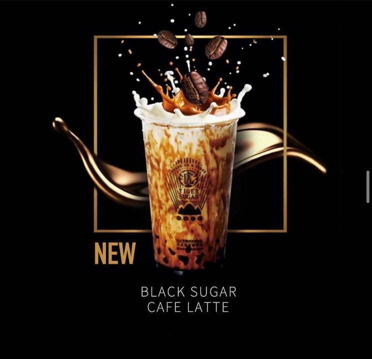 [Espresso] BLK SGR CAFE LATTE W/ CREAM MOUSSE