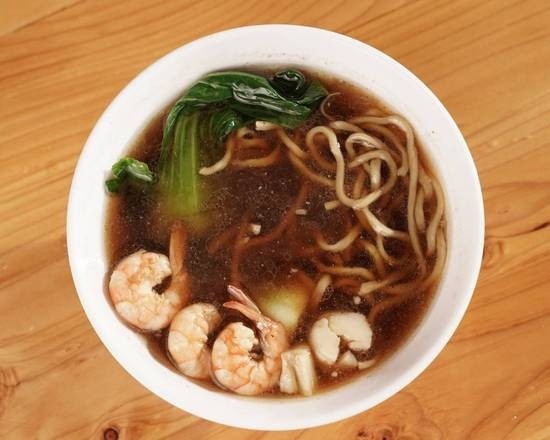 Seafood Noodle Soup 海鲜面 sopa de mariscos