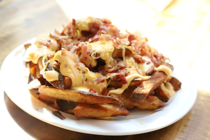 1 1/2 Pound Bacon Beer Cheese Fries