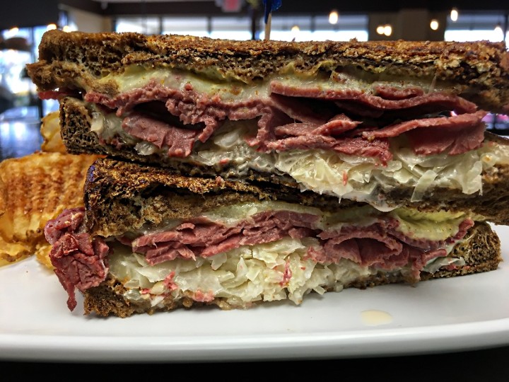 Reuben Panini- Corned Beef