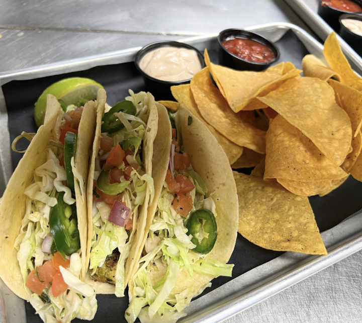 CILANTRO LIME CHICKEN TACOS