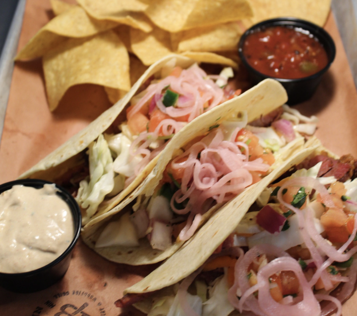 SMOKED BRISKET TACOS