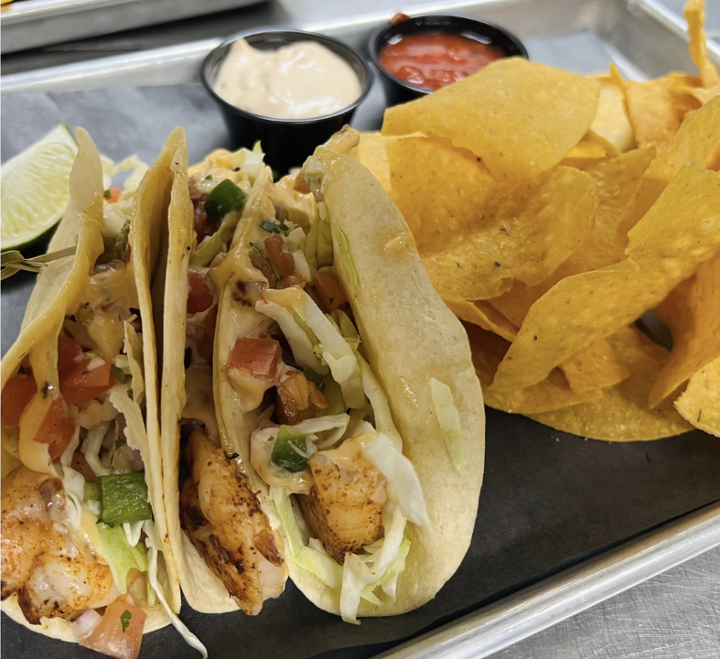 BAJA SHRIMP TACOS