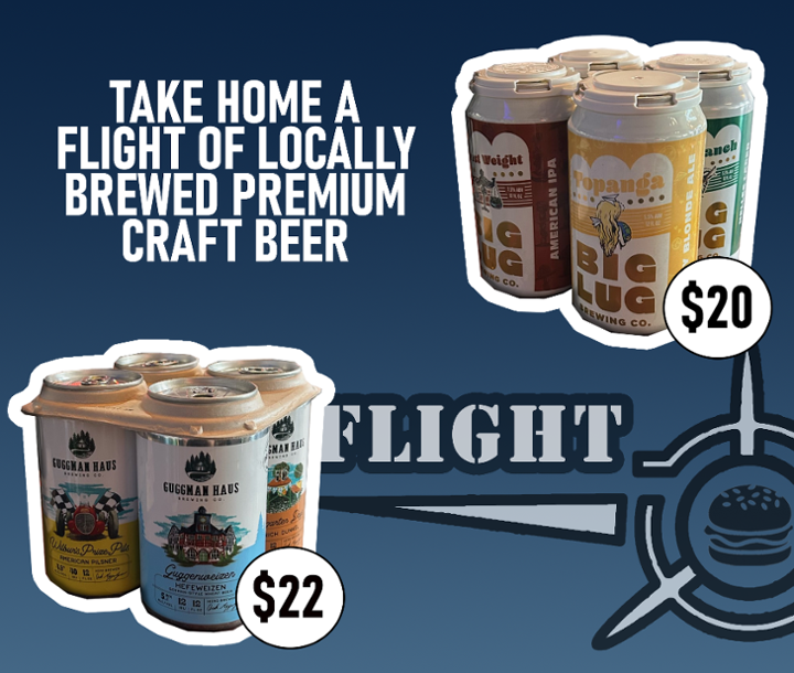 *NEW* Big Lug Canteen Take-Out Beer Flight