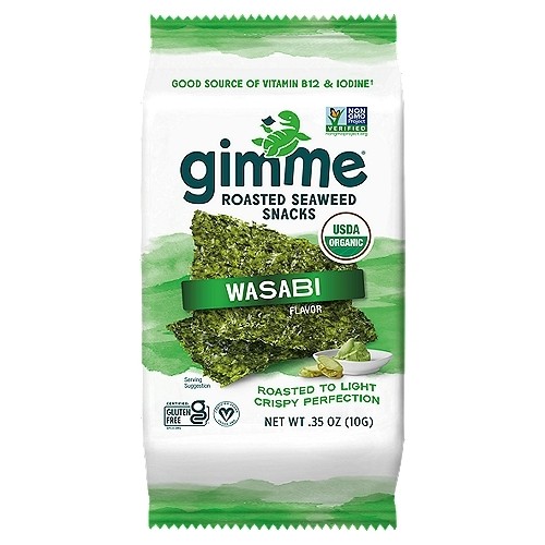 Gimme Wasabi Seaweed Snacks