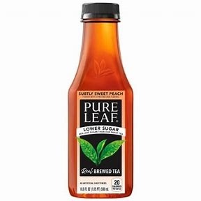 Pure Leaf Sweet Peach Tea Lower Sugar