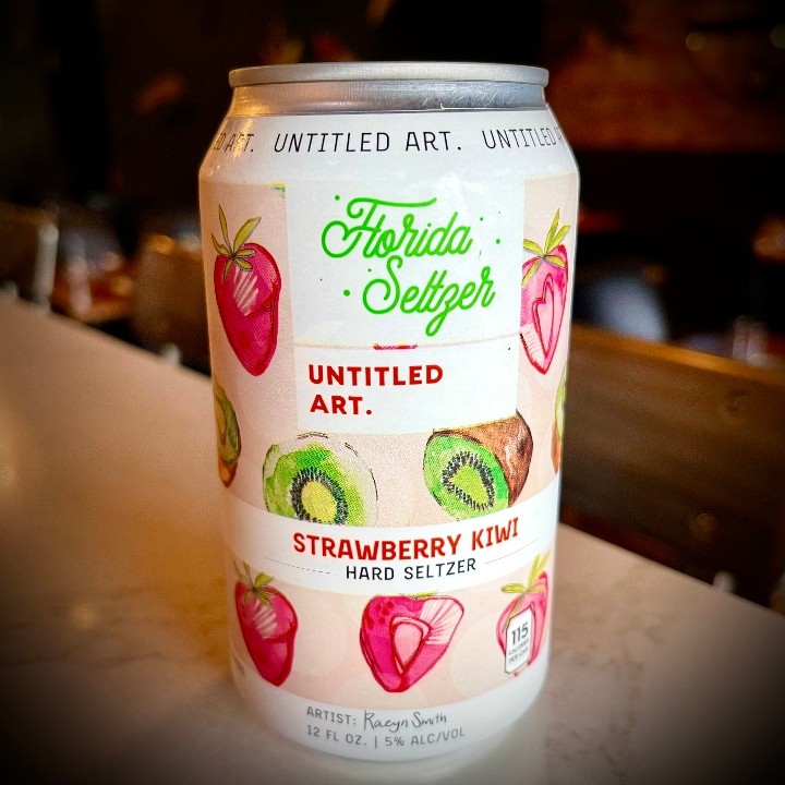 Untitled Art Strawberry Kiwi Seltzer