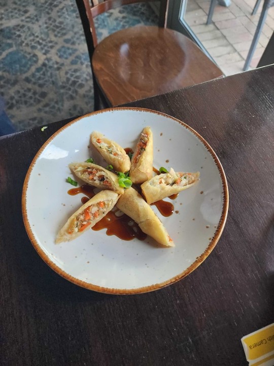 Vegan "Pork" Spring Roll