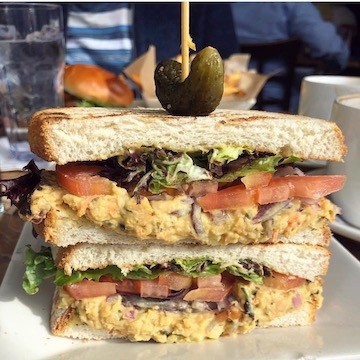 Vegan "Tuna" Salad Sandwich