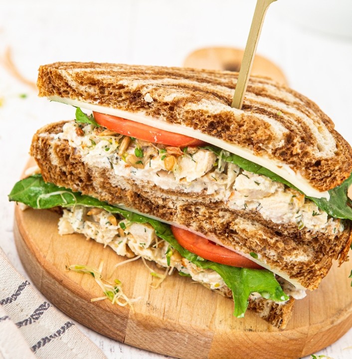 Half Chicken Salad Sandwich