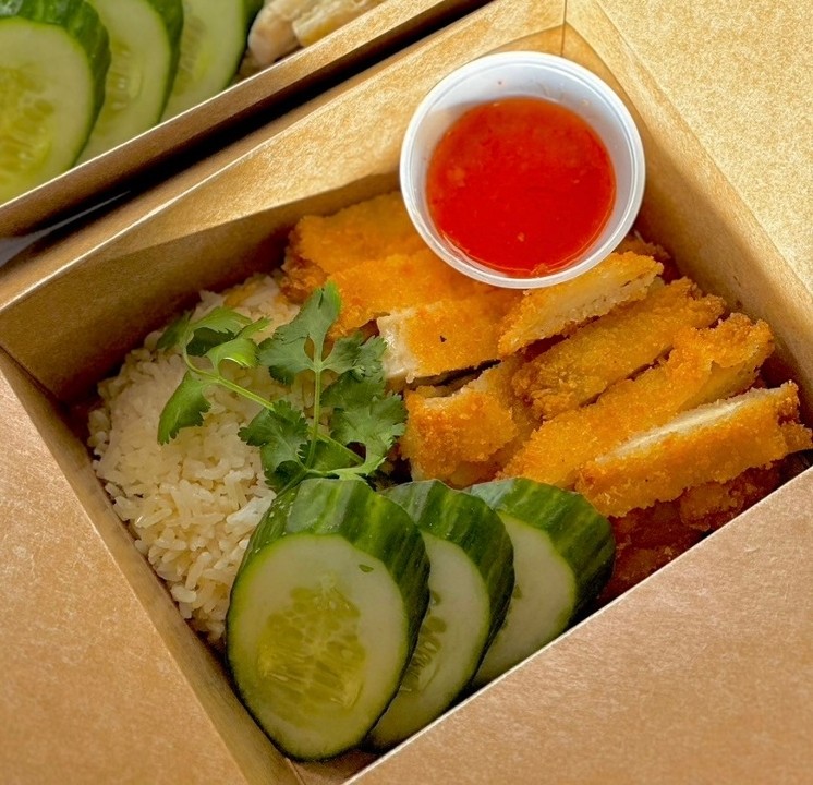 Khao Man Gai Tod(crispy chicken)