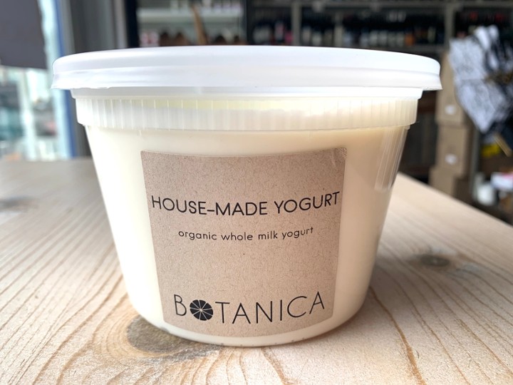 House-Made Organic Yogurt