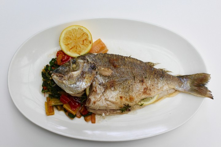 Whole Grilled Dorade