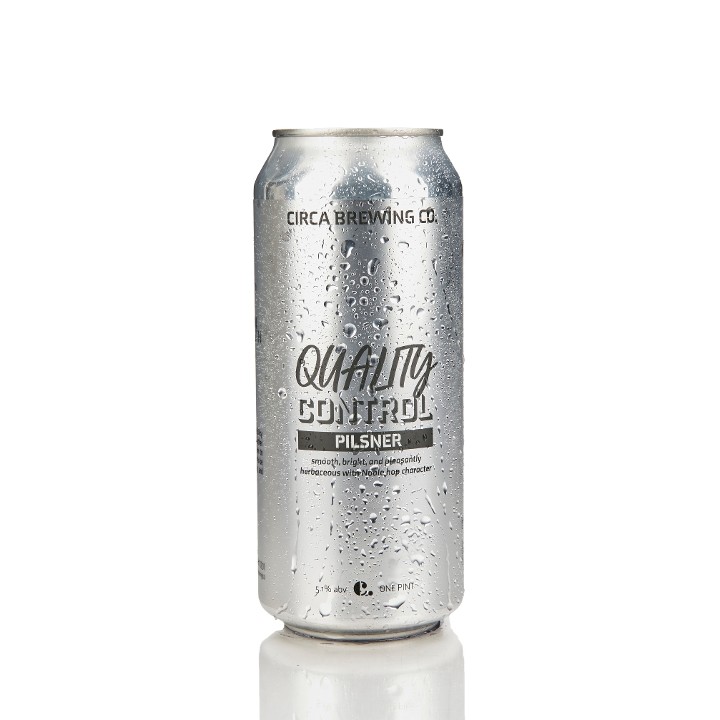 Quality Control Pilsner Single Can