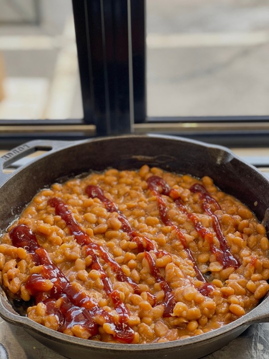 Sticky Baked Beans