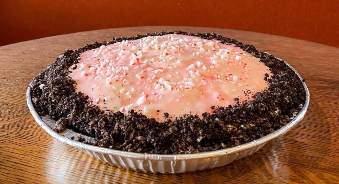 Peppermint Ice Cream Pie