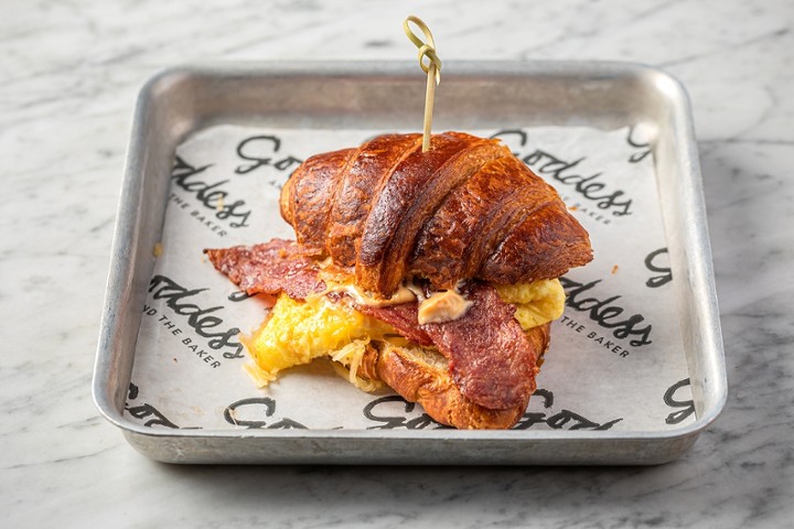 Turkey Bacon & Egg Croissant