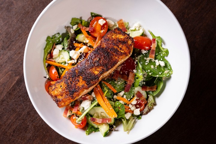 Blackened Salmon Salad