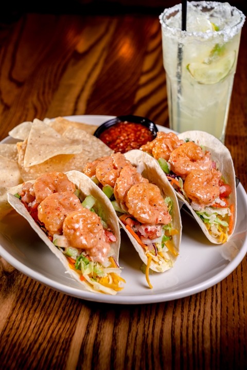 Firecracker Shrimp Tacos