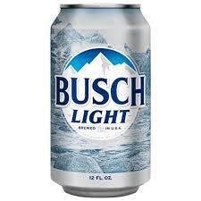 Busch Light can
