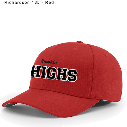 THIGHS Hat Red L/XL