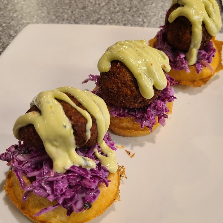 Falafel Mini Waffle