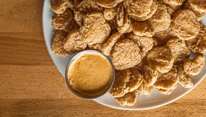 Fried Dill Pickle Chips