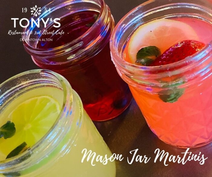 Mason Jar Strawberry Lemondrop Martini 8 oz