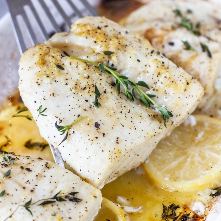 Entree: Cod - Baked (Dine-In)