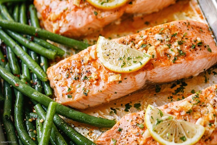 Entree: Salmon - Baked (Dine-In)