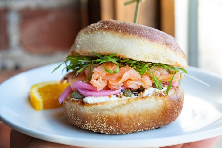 Smoked Salmon Sandwich