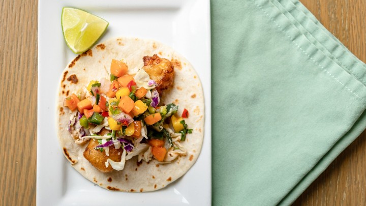 Crispy Beer-Battered Fish Taco