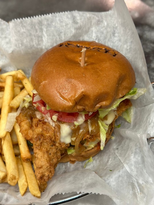 Fried Spicy Chx Sandwich