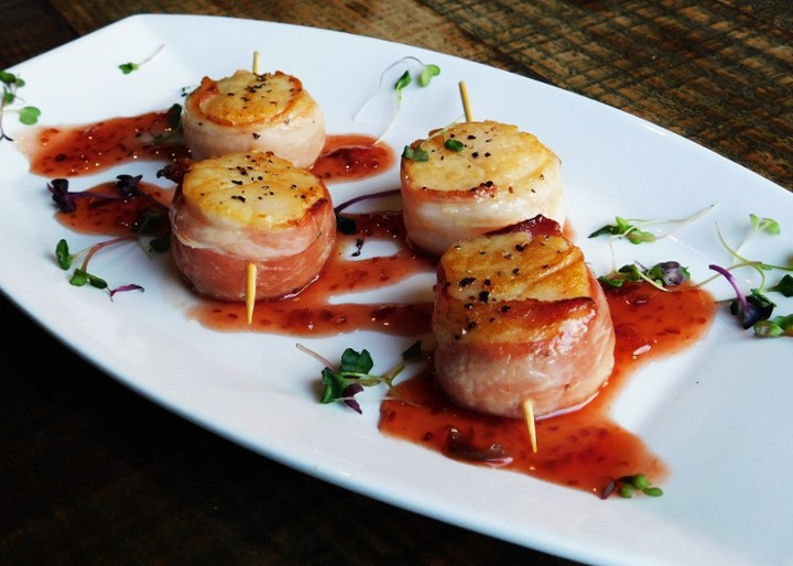 Bacon Wrapped Scallops