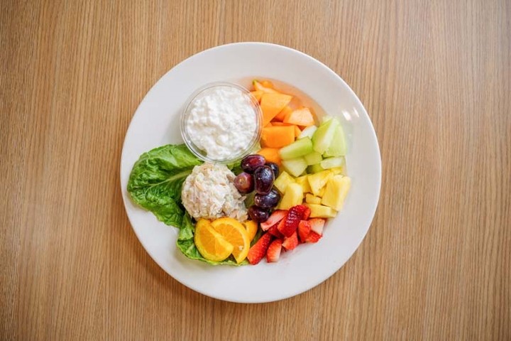 Chicken Salad Fruit Plate