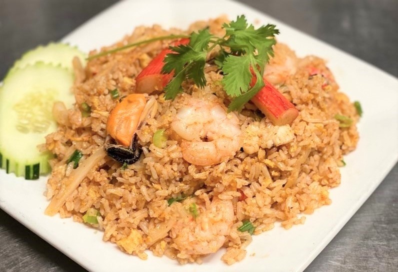 114. Thai Fried Rice Seafood